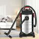 1200w 30l 4-in-1 Wet & Dry Vacuum Cleaner Dust Extractor Stainless Steel Tank