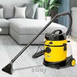 20L 1400W Wet&Dry Carpet Cleaner Vacuum Power Washer Home Multi-function Yellow