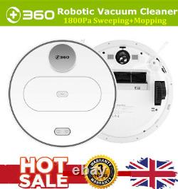 360 S6 Robotic Vacuum Cleaner 2in1 Sweeping Mopping Wet&Dry Sweeper HEPA Filter
