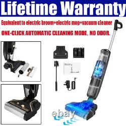 4000W Upright Vacuum Cleaner Floor Scrubber Battery Wet Dry Vacuum Cleaner 3in1