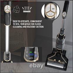 4in1 Hardwood Floors Cleaner, Wet Dry Vacuum Cleaners with Smart Control System