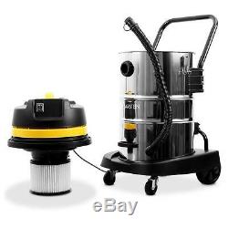 50l Wet And Dry Vacuum Home Shop Vac 2000w 50 Litre Industrial Stainless Steel