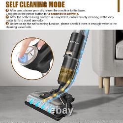 5800W Brushless Wet Dry Vacuum Cordless Auto-Floor Cleaner and Mop 2 Water Tank