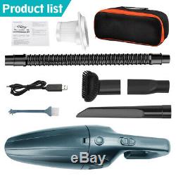9000pa Cordless Wet & Dry Car Vacuum Cleaner Powerful Handheld Rechargeable Home