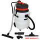 90l Industrial Vacuum Cleaner Wet Dry Floor Track Nozzle Commercial Clean 3000w