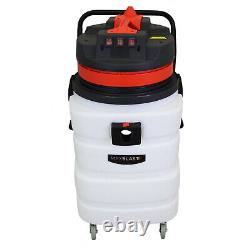 90L Industrial Vacuum Cleaner Wet Dry Floor Track Nozzle Commercial Clean 3000W