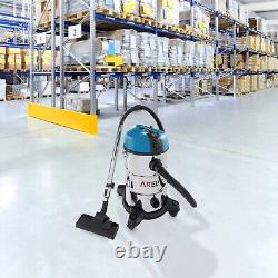 AREBOS Industrial Vacuum Cleaner 5IN1 Vacuum Cleaner Wet-Dry 1300W 30L Blue