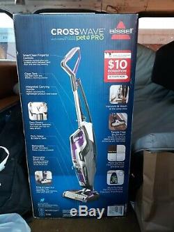 BISSELL CrossWave Pet Pro MultiSurface Cleaner NEW! With Bonus Items WET OR DRY