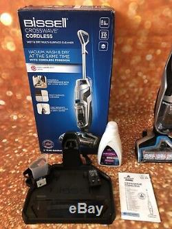 BISSELL Crosswave 2582E Cordless Wet & Dry Vacuum Cleaner used Twice