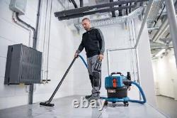 Bosch GAS 18V-12 MC 18v Cordless M-Class Vacuum Cleaner Wet Dry Bare + Fittings