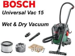 Bosch UniversalVac 15 Wet & Dry Vacuum 15L 1000W