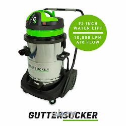 Commercial Wet and Dry Gutter Cleaning Vacuum 8 Pole Package (12m/40ft)