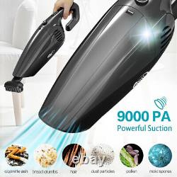 Cordless Car Vacuum Cleaner Handheld Cleaning 9000Pa Powerful Wet/Dry Suction