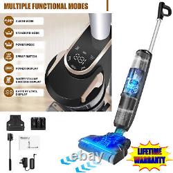 Cordless Hard Floor Cleaner 5800W Self-Cleaning, Vacuums & Mops Wet & Dry Cleaner