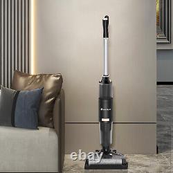 Cordless Hard Floor Cleaner Mop and Light Wet/Dry Vacuum 3 IN 1 with Water Tank