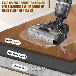 Cordless Hard Floor Cleaner Mop and Lightweight Upright Wet/Dry Vacuum Washer