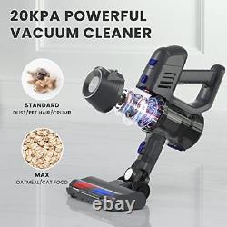 Cordless Lightweight Wet Dry Stick Vacuum Cleaner and Mop for for Pet Hair