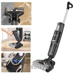 Cordless Wet-Dry Vacuum Cleaner and Mop for Hard Floors, Digital Display