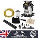 Dewalt Stainless Steel Wet & Dry Vacuum Cleaner 38 Litre With 2.1m Hose Dxv38s