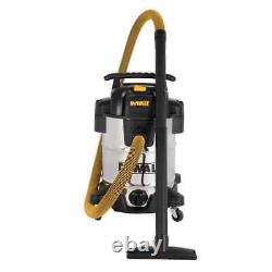 DEWALT Stainless Steel Wet & Dry Vacuum Cleaner 38 Litre with 2.1m Hose DXV38S