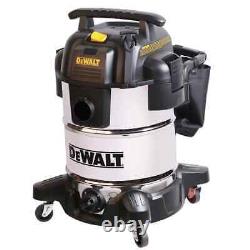 DEWALT Stainless Steel Wet & Dry Vacuum Cleaner 38 Litre with 2.1m Hose DXV38S