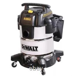 DEWALT Wet & Dry Corded Vacuum Cleaner, DXV38S, 38 Litre with 2.1m Hose