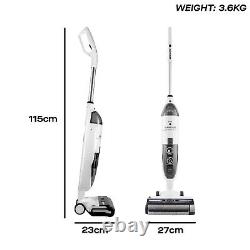 Daewoo Upright Cordless Vacuum Cleaner Wet & Dry Hard Floor Washer Scrubber Mop