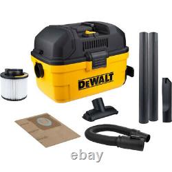 DeWalt DXV15T Toolbox 15L Wet & Dry Vacuum Cleaner 230V
