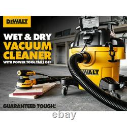 DeWalt DXV23PTA 23L Wet & Dry Vacuum Cleaner with Power Tool Take Off 230V