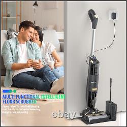 Digital Display Cordless Wet-Dry Vacuum Cleaner and Mop for Hard Floors, Pet Hair