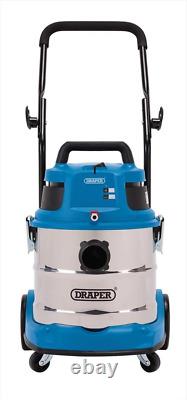 Draper 230V Wet and Dry Shampoo Vacuum Cleaner 20l Home DIY Car Carpet