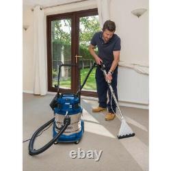 Draper 75442 3 in 1 Wet and Dry Shampoo/Vacuum Cleaner, 20L, 1500W