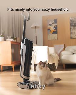 EZVIZ Cordless Wet & Dry Stick Vacuum Cleaner, Sweep & Mop Floor, Rechargeable &