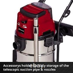 Einhell Cordless Vacuum Cleaner Wet & Dry TE-VC 36/30 Li S-Solo BODY ONLY