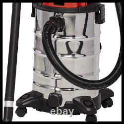 Einhell TC-VC 1930 S Wet And Dry Vacuum Cleaner 1500W, 30L Stainless Steel