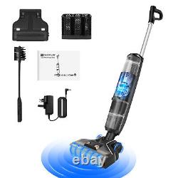 Electric Floor Scrubber Battery Stick Vacuum Cleaner Wet & Dry Vacuuming Blower