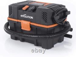 Evolution Power Tools 086-0001 R15VAC Lightweight, Wet & Dry Vacuum Cleaner