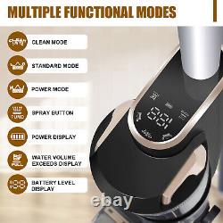 Floor Scrubber Battery Vacuum Cleaner Wet & Dry Cylinder Compact Cleaning 3 in 1