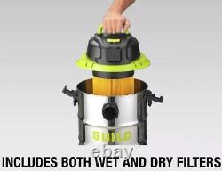 Guild 30L Wet & Dry Cleaner with Power Take Off 1500W Vacuum or blow