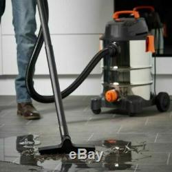 Heavy Duty Wet And Dry Vacuum Cleaner Vac Floor Bagless Powerful Blowing Debris