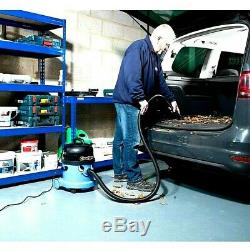 Henry Charles Numatic CVC370 Wet and Dry Vacuum Cleaner 15L Blue +A21 230V UK