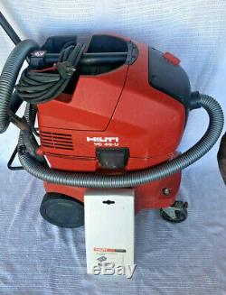 Hilti VC40-U Industrial Wet Dry Vacuum Cleaner. New Main Filter + Spare VC40U