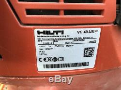 Hilti VC 40-UM 110V Industial Vacuum Cleaner / Extractor WET & DRY