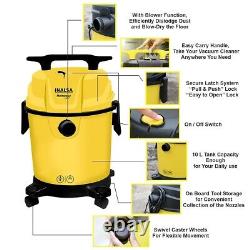 INALSA Vacuum Cleaner Homeasy WD10 with 3 functions Wet/Dry/Blower 1200W 10ltr