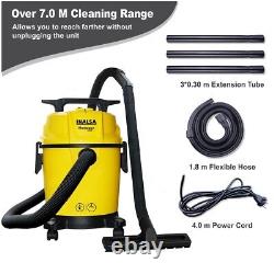 INALSA Vacuum Cleaner Homeasy WD10 with 3 functions Wet/Dry/Blower 1200W 10ltr