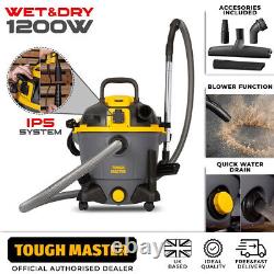 Industrial 35L Wet &Dry Hoover Vacuum Cleaner Powerful Dust Extractor for Garage
