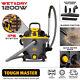 Industrial 35l Wet &dry Hoover Vacuum Cleaner Powerful Dust Extractor For Garage