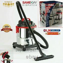 Industrial Vacuum Cleaner Wet And Dry with Performance Motor Wet & Dry 20L