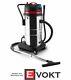 Industrial Vacuum Cleaner Wet Dry Vacuum Hepa Filter Socket Red 2000w 60l