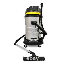 Industrial Wet & Dry Vacuum Cleaner & Attachments, Powerful 1400W, 60 Litre